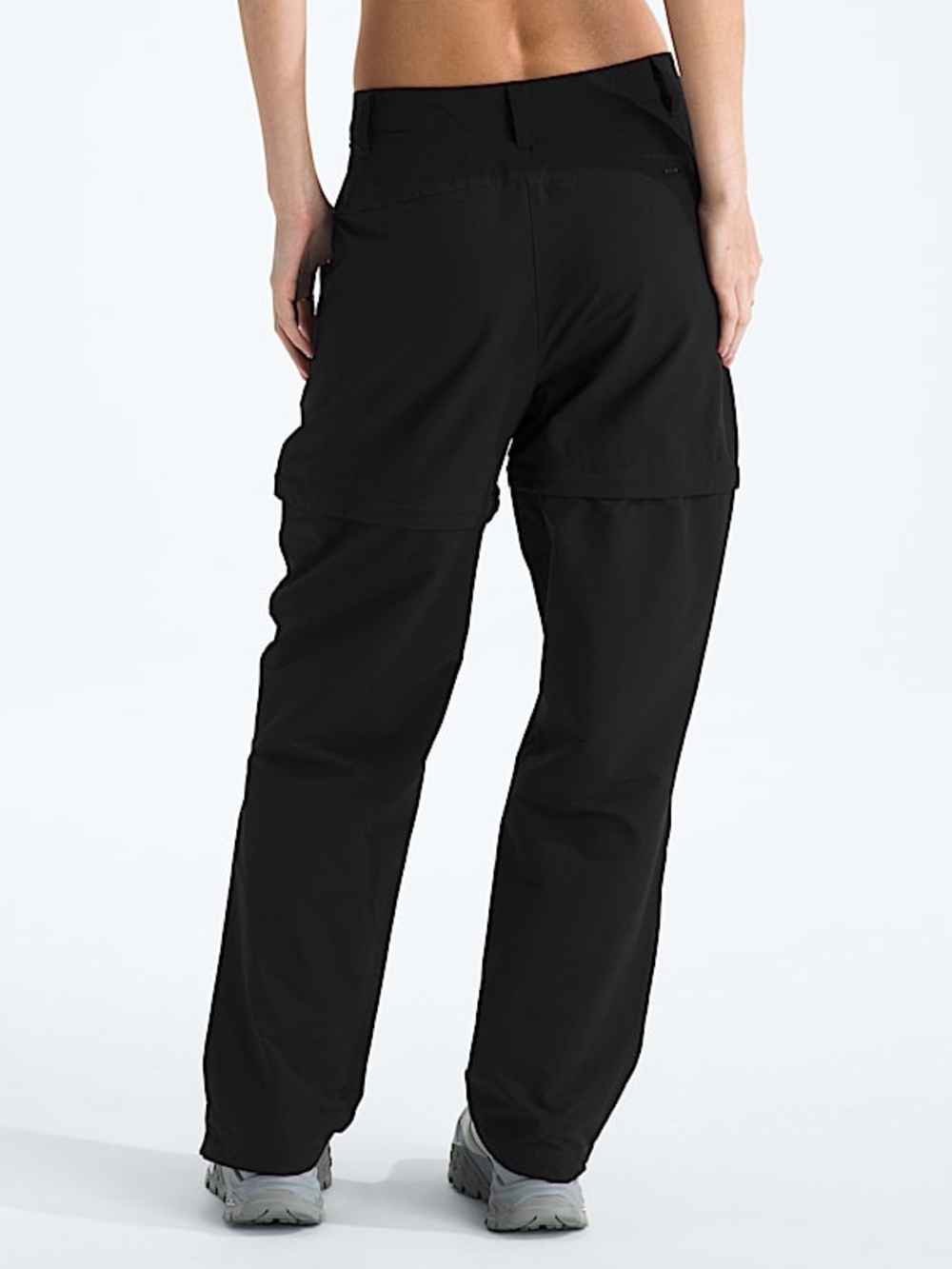 NWT The North Face Black  Convertible  Pants Size 2